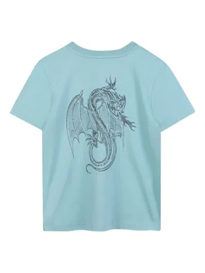 Givenchy Graphic-print T-shirt In Green