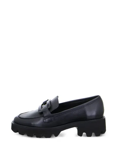 Ara Oleander Platform Loafer In Black