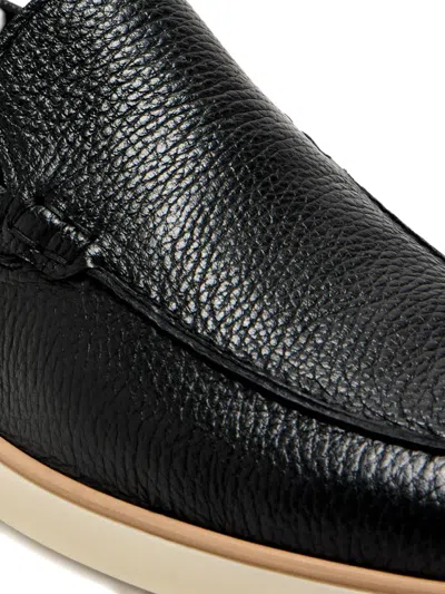 Magnanni Leather Altea Loafers In Black