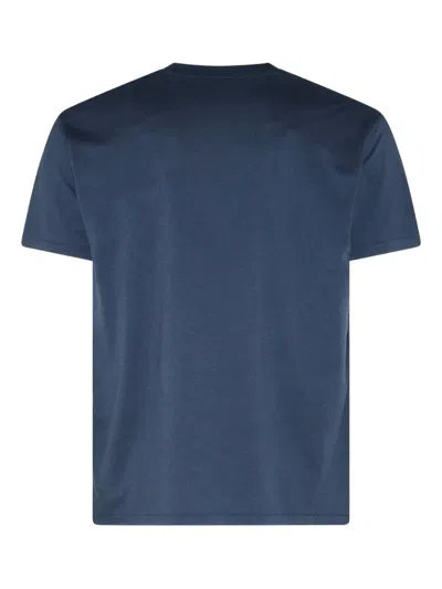 Tom Ford Short Sleeve Crewneck T-shirt In Dark Blue
