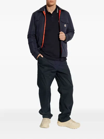 Moncler Vigeon Tech Down Jacket In Blue