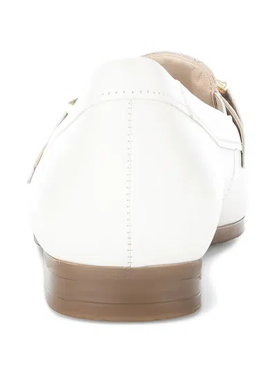 CHAIN-LINK LEATHER LOAFERS