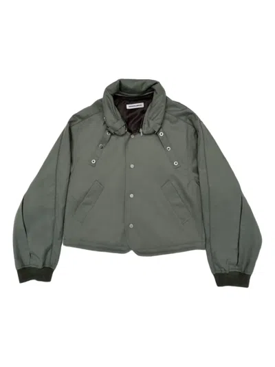 CROPPED HOODED JACKET