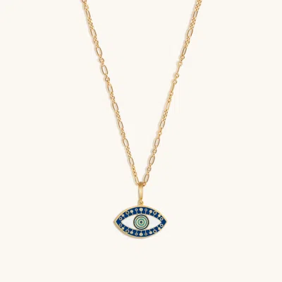Karma And Luck Limited Edition: Unwavering Acceptance Evil Eye Charm Necklace