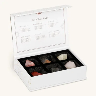 Karma And Luck Bold Ambition Leo Zodiac Crystal Box