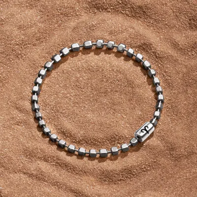 Karma And Luck Compassionate Warrior Sterling Silver Cancer Bracelet