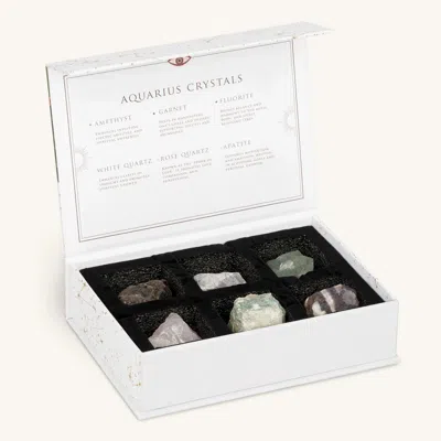 Karma And Luck Innovative Balance Aquarius Zodiac Crystal Box