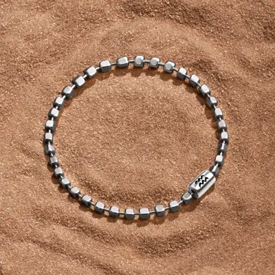 Karma And Luck Compassionate Warrior Sterling Silver Cancer Bracelet