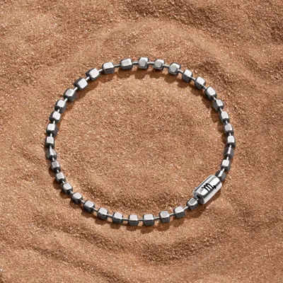 Karma And Luck Compassionate Warrior Sterling Silver Cancer Bracelet