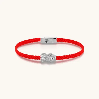 Karma And Luck Fiery Determination Women's Red String Bracelet