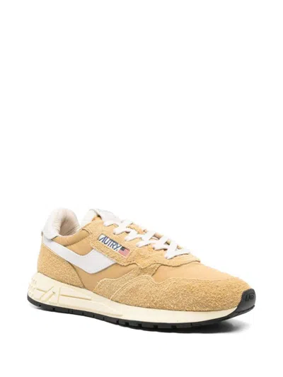 Autry Up 02 Reelwind Low-top Sneakers In Yellow