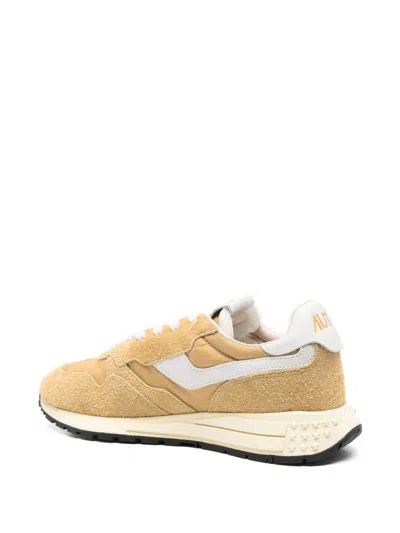 Autry Up 02 Reelwind Low-top Sneakers In Yellow