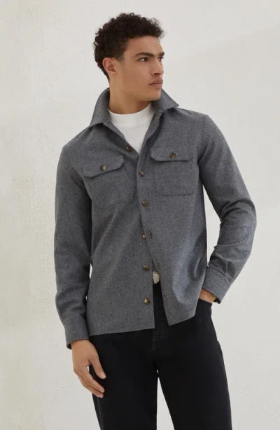 Brunello Cucinelli Wool Shirt Long Sleeves