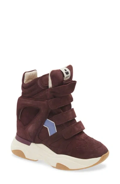 Isabel Marant Balskee Sneakers In Red