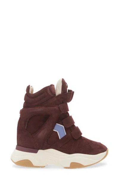 Isabel Marant Balskee Sneakers In Red