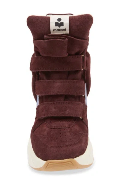 Isabel Marant Balskee Sneakers In Red