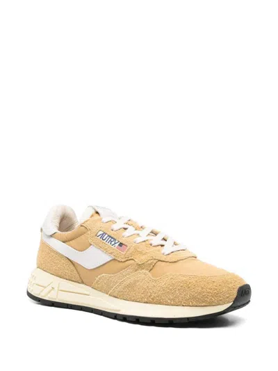 Autry Up 02 Reelwind Low-top Sneakers In Yellow