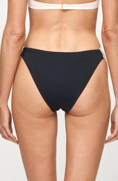 L*space Lspace Dolce Bitsy Bikini Bottoms In Black