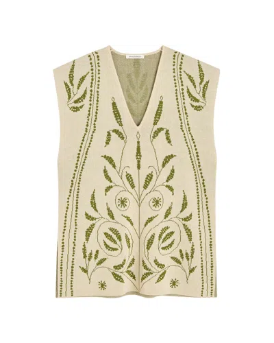 By Malene Birger Isolt Vest In Green