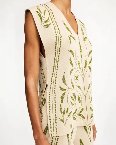 By Malene Birger Isolt Vest In Green