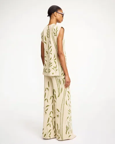 By Malene Birger Jorith Wide-leg Trouser In Green