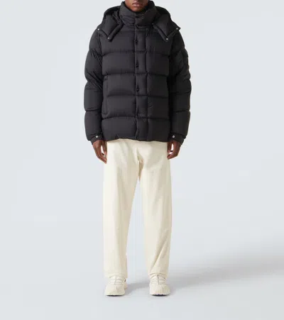 Moncler Down Maya 70 Puffer Jacket In Black