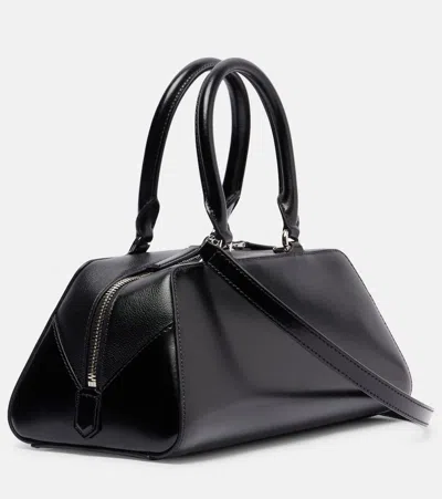 Givenchy Women Antigona East West Small Leather Shoulder Bag In Black