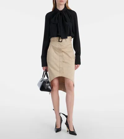 Givenchy Women Antigona East West Small Leather Shoulder Bag In Black