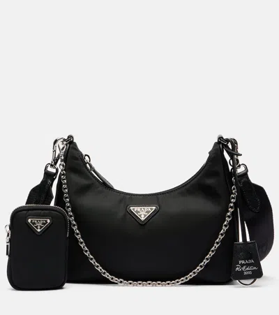 Prada Re-edition 2005 Nylon Chain Shoulder Bag