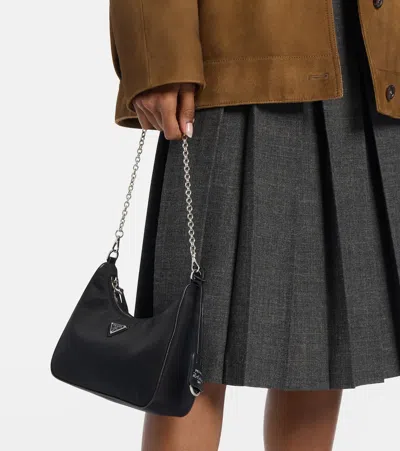 Prada Re-edition 2005 Nylon Chain Shoulder Bag
