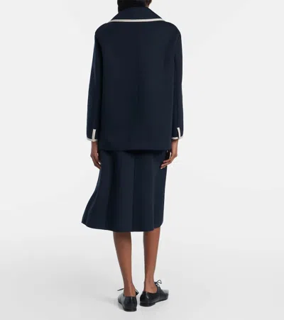 S Max Mara Single-breasted Jersey Blazer