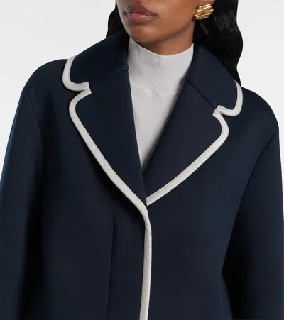 S Max Mara Single-breasted Jersey Blazer