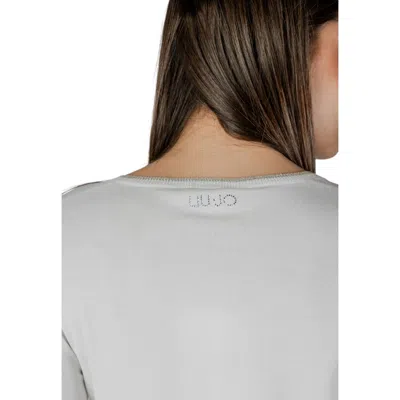 Liu •jo White Viscose Cardigan In White