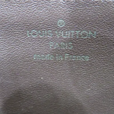 Pre-owned Louis Vuitton Beige Leather Long Wallet (bi-fold) () In Sand