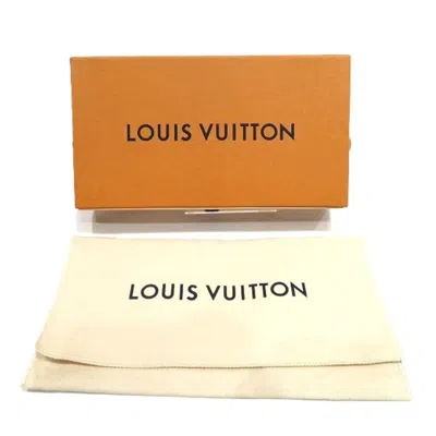 Pre-owned Louis Vuitton Beige Leather Long Wallet (bi-fold) () In Sand