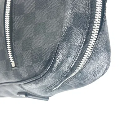 Pre-owned Louis Vuitton Black Damier Graphite Handbag Tote Bag ()