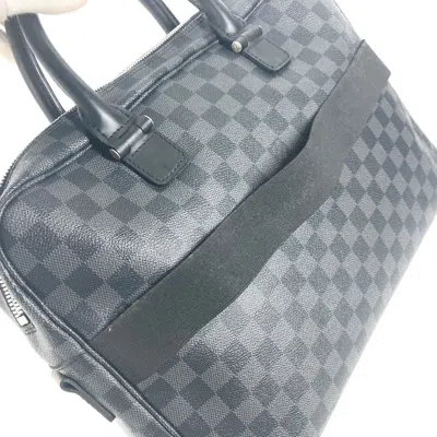 Pre-owned Louis Vuitton Black Damier Graphite Handbag Tote Bag ()
