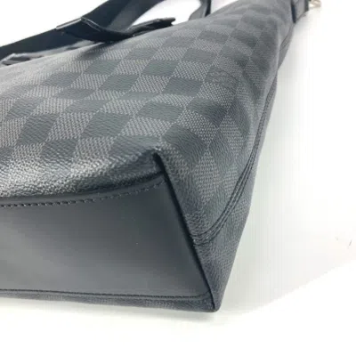Pre-owned Louis Vuitton Black Damier Graphite Shoulder Bag Tote Bag ()
