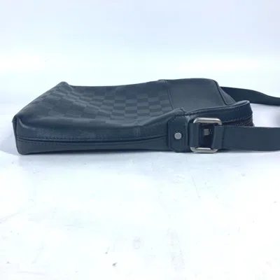 Pre-owned Louis Vuitton Black Galle Onyx Damier Infini Pochette Shoulder Bag ()