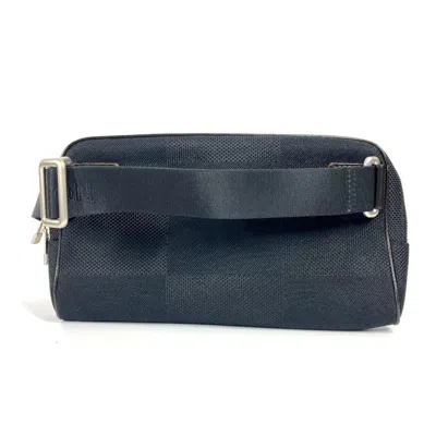 Pre-owned Louis Vuitton Black Noir Damier Geant Fanny Pack Shoulder Bag Sling Bag ()