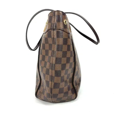 Pre-owned Louis Vuitton Brown Damier Canvas Ebene Damier Canvas Shoulder Bag Tote Bag ()