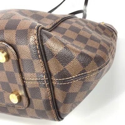 Pre-owned Louis Vuitton Brown Damier Canvas Ebene Damier Canvas Shoulder Bag Tote Bag ()