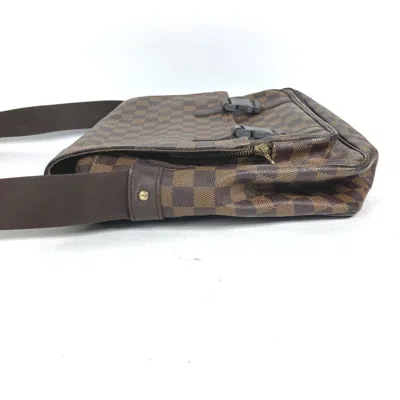 Pre-owned Louis Vuitton Brown Ebene Damier Canvas Messenger Bag Shoulder Bag ()