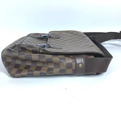 Pre-owned Louis Vuitton Brown Ebene Damier Canvas Messenger Bag Shoulder Bag ()