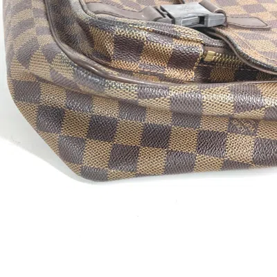 Pre-owned Louis Vuitton Brown Ebene Damier Canvas Messenger Bag Shoulder Bag ()