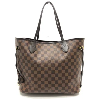 Pre-owned Louis Vuitton Brown Ebene Damier Canvas Shoulder Bag Tote Bag ()