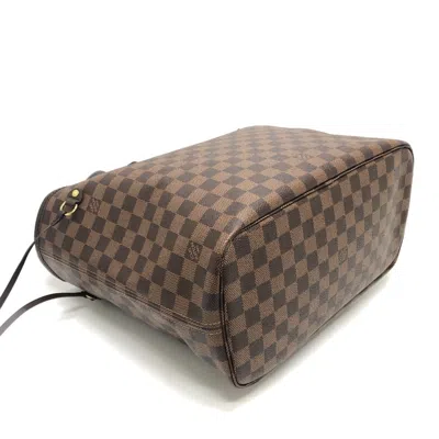 Pre-owned Louis Vuitton Brown Ebene Damier Canvas Shoulder Bag Tote Bag ()