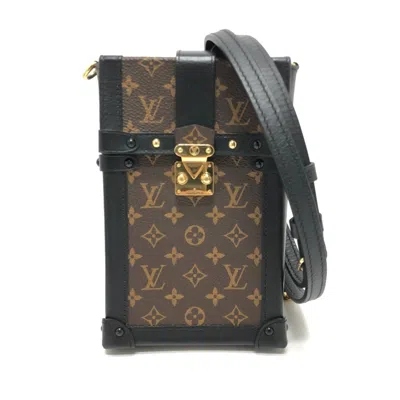 Pre-owned Louis Vuitton Brown Galle Monogram Monogram Pochette Shoulder Bag ()
