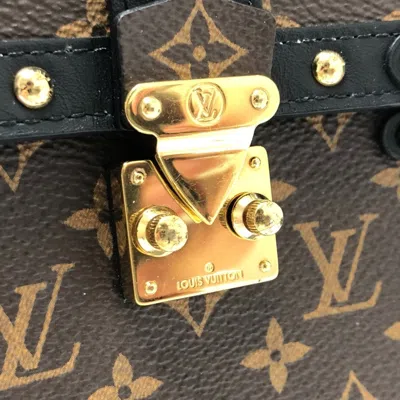 Pre-owned Louis Vuitton Brown Galle Monogram Monogram Pochette Shoulder Bag ()