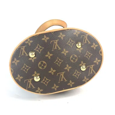 Pre-owned Louis Vuitton Brown Red Color Monogram Shoulder Bag Tote Bag ()